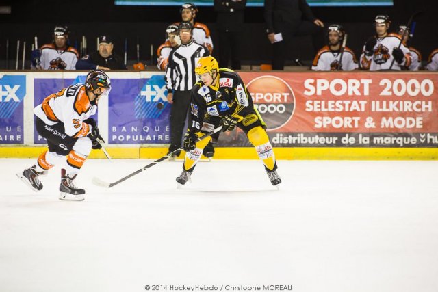 Photo hockey match Strasbourg  - Epinal  le 07/10/2014