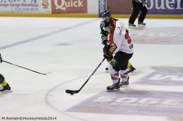 Photo hockey match Rouen - Amiens  le 07/10/2014