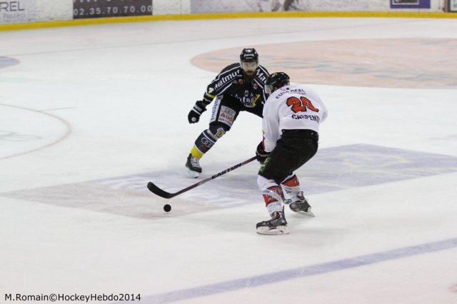 Photo hockey match Rouen - Amiens  le 07/10/2014