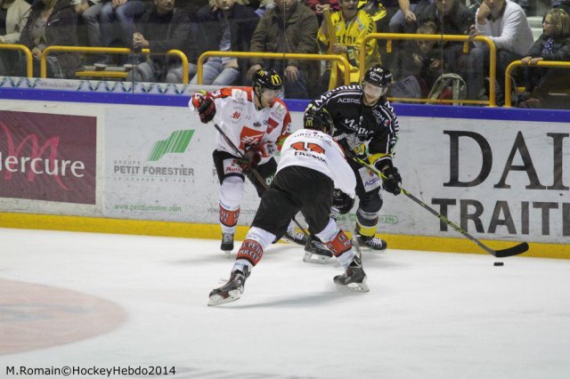 Photo hockey match Rouen - Amiens  le 07/10/2014