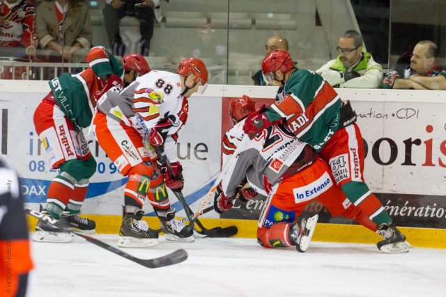 Photo hockey match Anglet - Cholet  le 04/10/2014