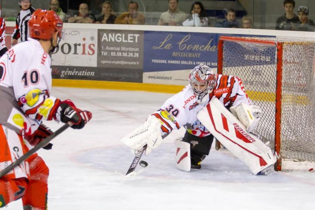 Photo hockey match Anglet - Cholet  le 04/10/2014