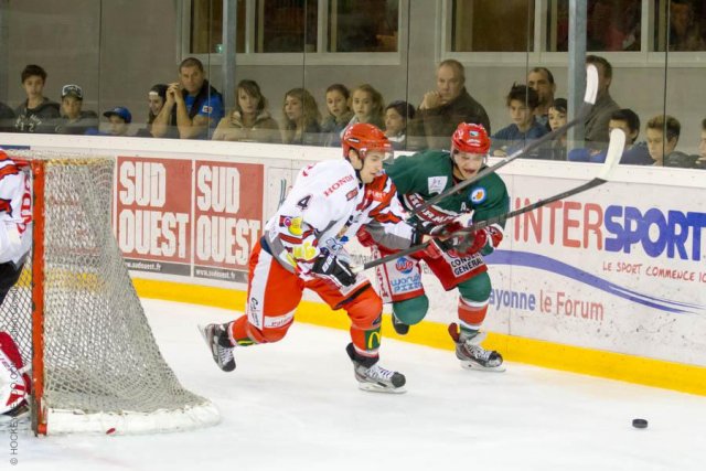 Photo hockey match Anglet - Cholet  le 04/10/2014