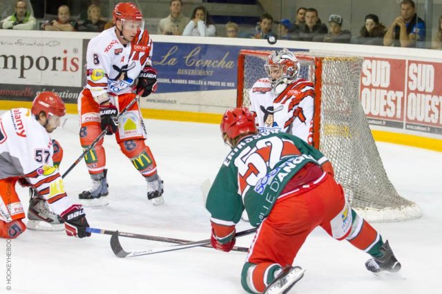 Photo hockey match Anglet - Cholet  le 04/10/2014