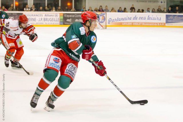 Photo hockey match Anglet - Cholet  le 04/10/2014