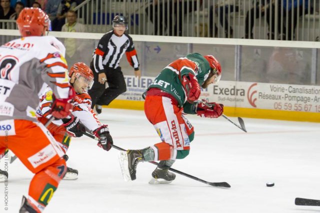 Photo hockey match Anglet - Cholet  le 04/10/2014