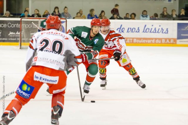 Photo hockey match Anglet - Cholet  le 04/10/2014