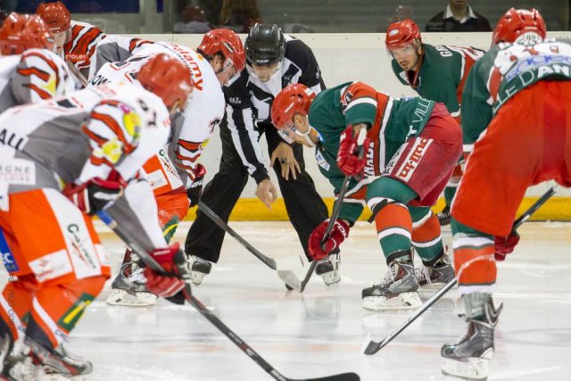 Photo hockey match Anglet - Cholet  le 04/10/2014
