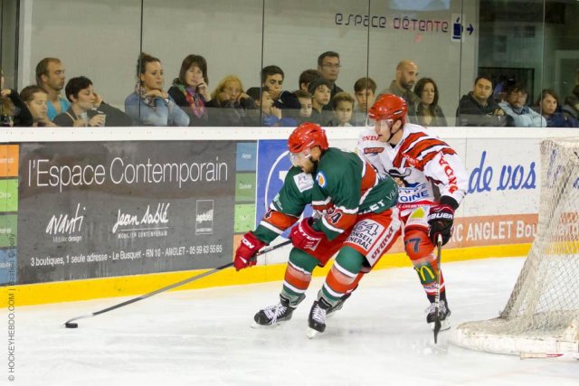 Photo hockey match Anglet - Cholet  le 04/10/2014