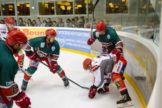 Photo hockey match Anglet - Cholet  le 04/10/2014