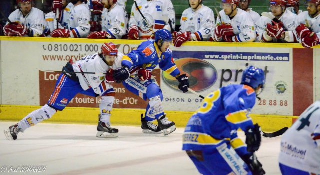 Photo hockey match Dijon  - Lyon le 11/10/2014