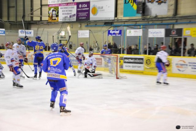 Photo hockey match Dijon  - Lyon le 11/10/2014
