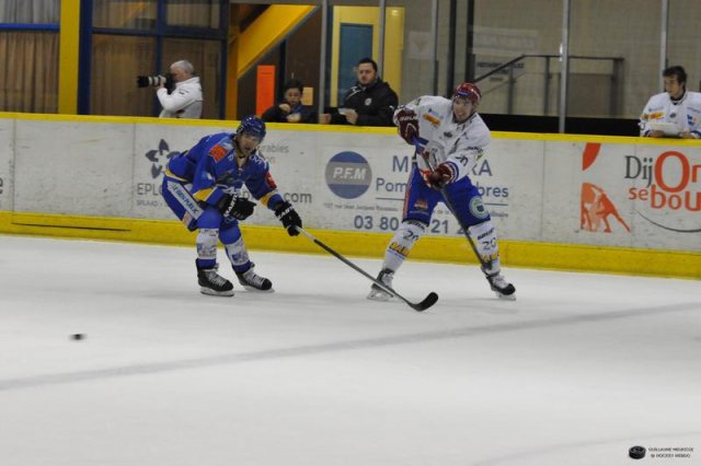 Photo hockey match Dijon  - Lyon le 11/10/2014