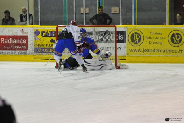 Photo hockey match Dijon  - Lyon le 11/10/2014