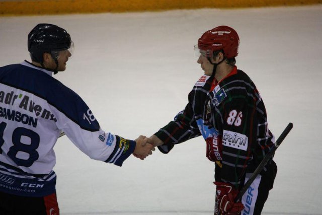 Photo hockey match Mont-Blanc - Nantes le 11/10/2014
