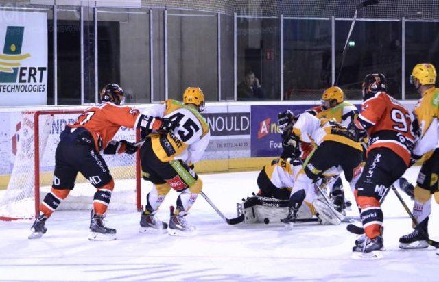 Photo hockey match Epinal  - Strasbourg  le 11/10/2014