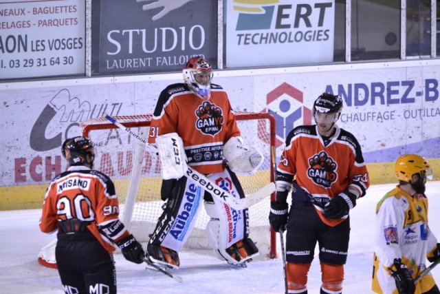 Photo hockey match Epinal  - Strasbourg  le 11/10/2014