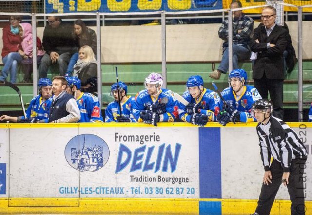 Photo hockey match Dijon  - Lyon le 11/10/2014