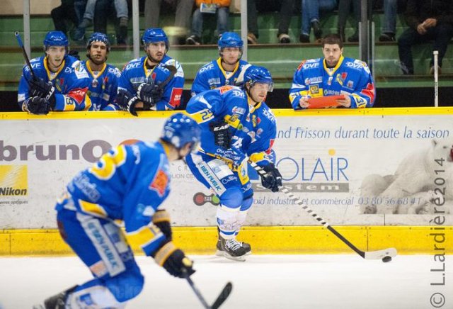 Photo hockey match Dijon  - Lyon le 11/10/2014