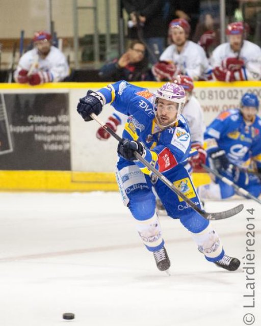 Photo hockey match Dijon  - Lyon le 11/10/2014