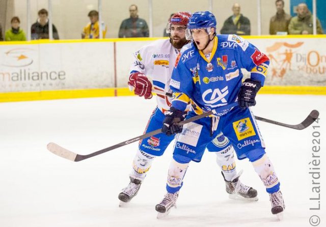 Photo hockey match Dijon  - Lyon le 11/10/2014