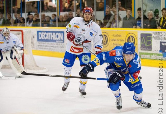 Photo hockey match Dijon  - Lyon le 11/10/2014