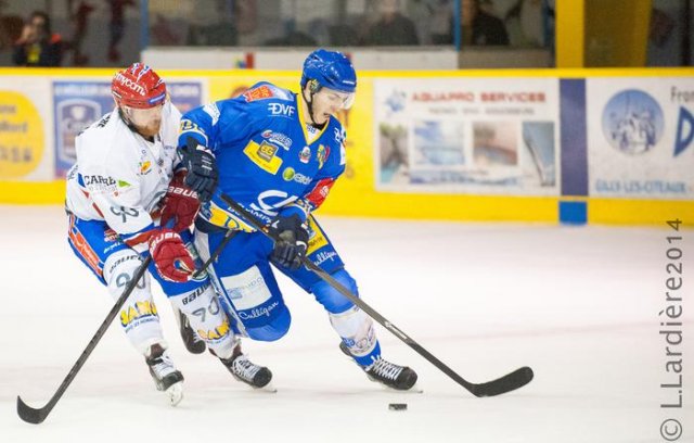 Photo hockey match Dijon  - Lyon le 11/10/2014