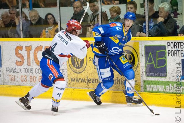 Photo hockey match Dijon  - Lyon le 11/10/2014