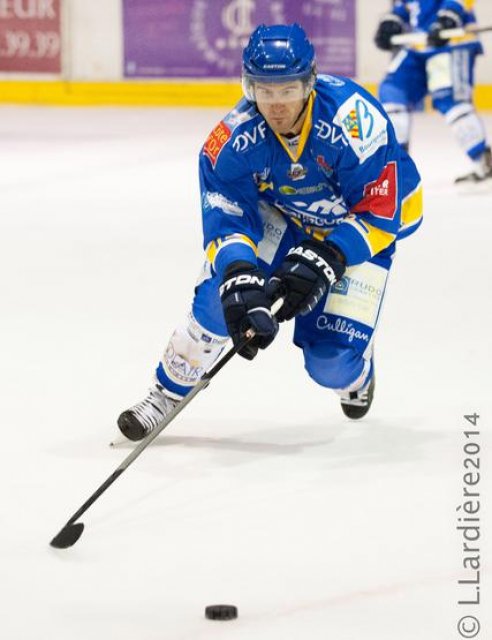 Photo hockey match Dijon  - Lyon le 11/10/2014
