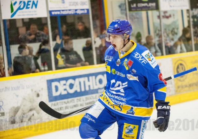 Photo hockey match Dijon  - Lyon le 11/10/2014