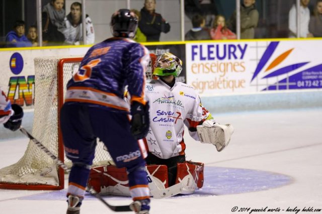 Photo hockey match Clermont-Ferrand - Amnéville le 11/10/2014