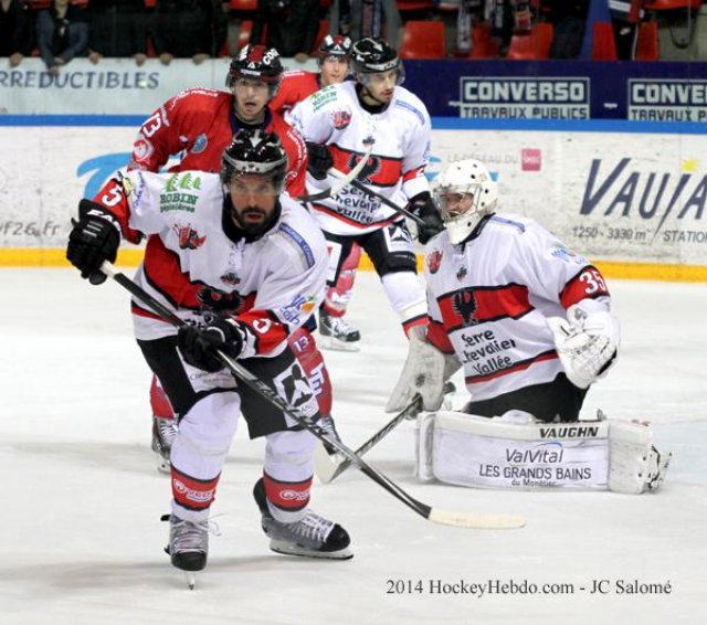 Photo hockey match Grenoble  - Briançon  le 14/10/2014
