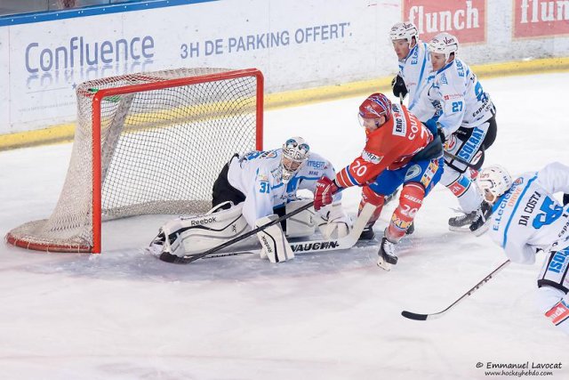 Photo hockey match Lyon - Gap  le 14/10/2014