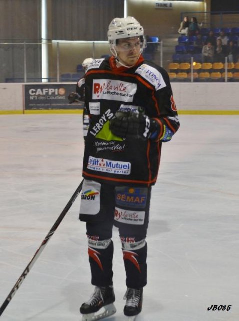 Photo hockey match La Roche-sur-Yon - Villard-de-Lans le 11/10/2014
