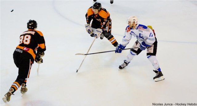 Photo hockey match Boulogne Billancourt - Courchevel-Méribel-Pralognan le 11/10/2014