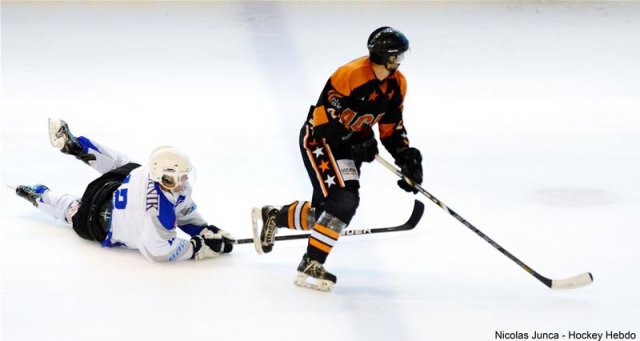 Photo hockey match Boulogne Billancourt - Courchevel-Méribel-Pralognan le 11/10/2014