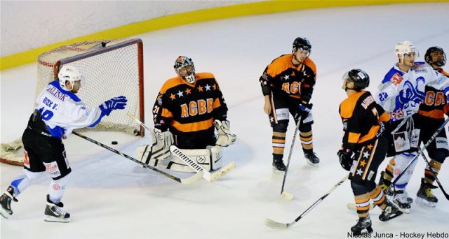 Photo hockey match Boulogne Billancourt - Courchevel-Méribel-Pralognan le 11/10/2014
