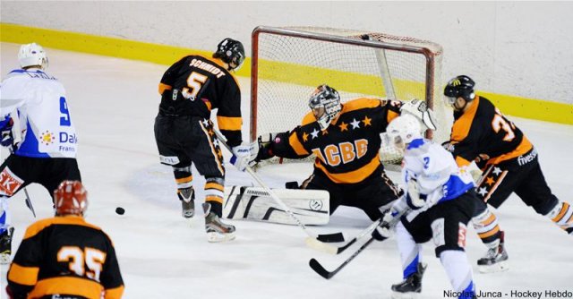 Photo hockey match Boulogne Billancourt - Courchevel-Méribel-Pralognan le 11/10/2014