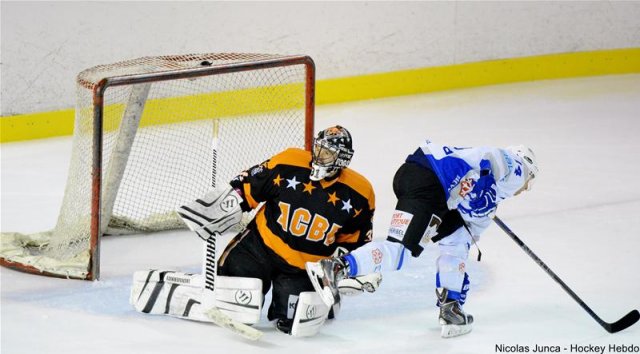 Photo hockey match Boulogne Billancourt - Courchevel-Méribel-Pralognan le 11/10/2014