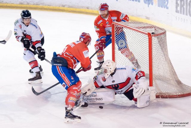 Photo hockey match Lyon - Briançon  le 18/10/2014
