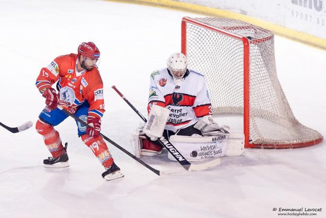 Photo hockey match Lyon - Briançon  le 18/10/2014