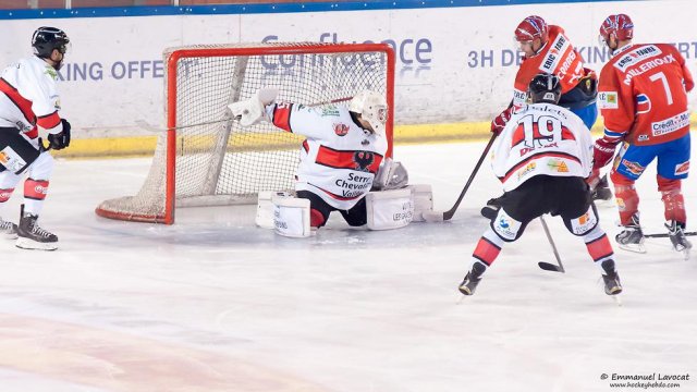 Photo hockey match Lyon - Briançon  le 18/10/2014
