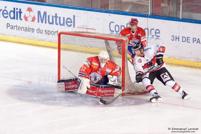 Photo hockey match Lyon - Briançon  le 18/10/2014