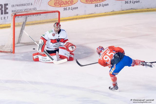 Photo hockey match Lyon - Briançon  le 18/10/2014