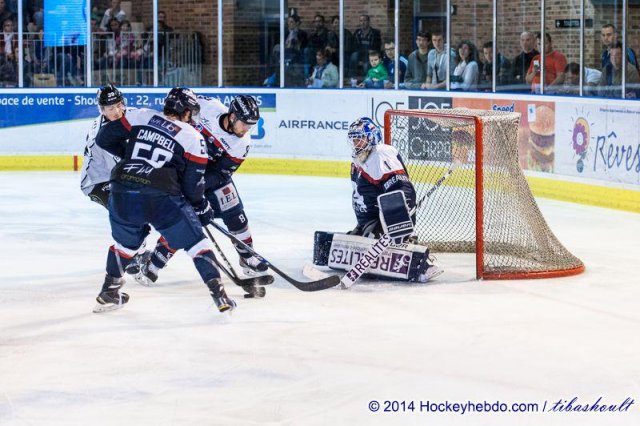 Photo hockey match Angers  - Brest  le 18/10/2014