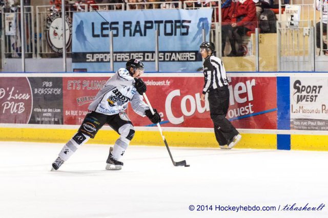 Photo hockey match Angers  - Brest  le 18/10/2014