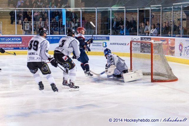 Photo hockey match Angers  - Brest  le 18/10/2014