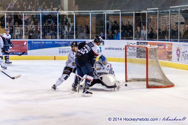 Photo hockey match Angers  - Brest  le 18/10/2014