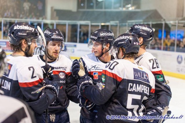 Photo hockey match Angers  - Brest  le 18/10/2014