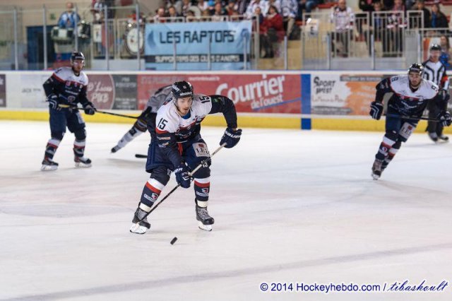 Photo hockey match Angers  - Brest  le 18/10/2014